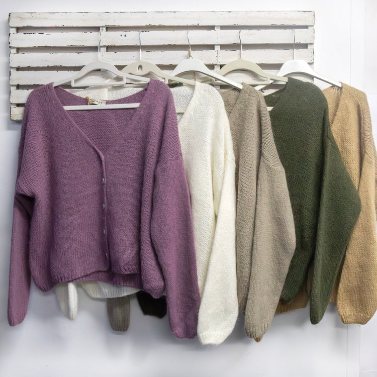Fawn mohair blend cardi 2 per pack CGL022F