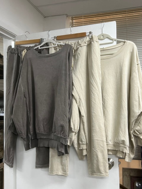 Blue cotton lounge wear top 2 per pack CGL035B