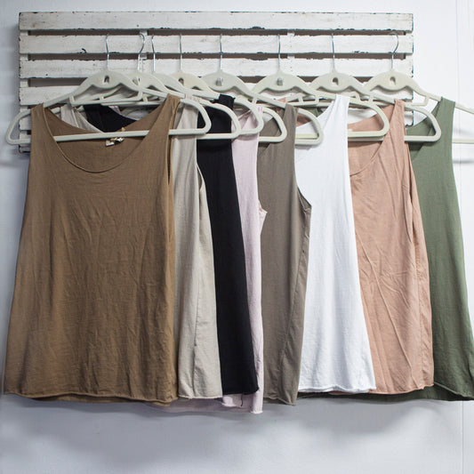 Natural cotton singlet 2 per pack CGS115N