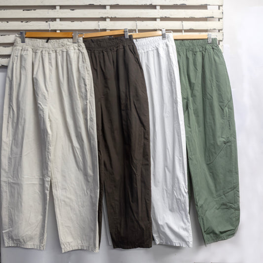 Chocolate cotton elastic waist pants 2 per pack   CS96560C