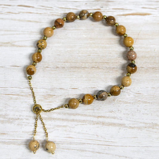 Wood bracelet  with gold 2 per pack                         DFA63896